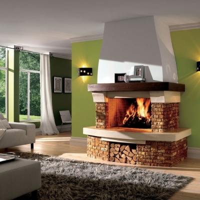 Каминная облицовка Palazzetti Perugia Каминная облицовка Palazzetti Perugia