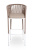 Стул барный 4SIS Марсель из роупа Цвет: белый муар, бежевый Стул барный 4SIS Марсель из роупа Цвет: белый муар, бежевый