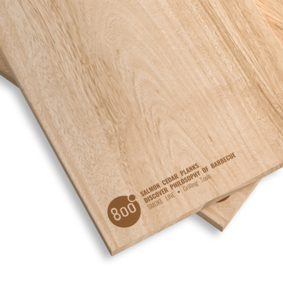 Набор досок для копчения рыбы 800 Degrees Salmon Wooden Boards