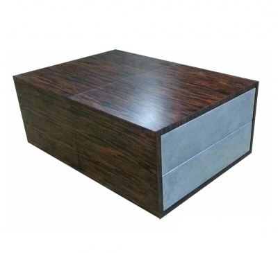 Биокамин стол Слайд