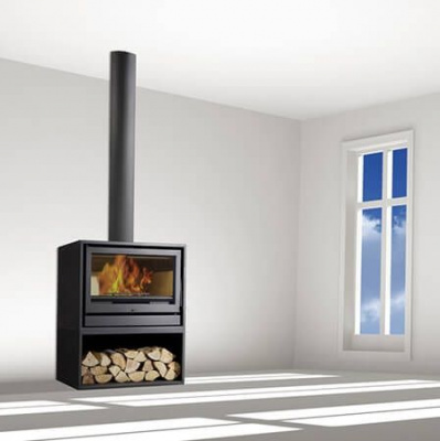 Печь-камин Solzaima Back Box
