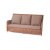 Диван 4SIS Гляссе трехместный Цвет: коричневый Диван 4SIS Гляссе трехместный Цвет: коричневый