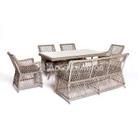 Обеденная группа 4SIS Катания на 6 персон Цвет: бежевый