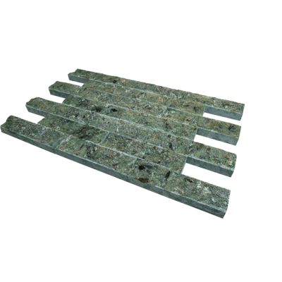 Плитка облицовочная Гефест 100х50х20 "рваный камень" серпентенит