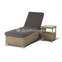 Садовый лежак со столиком 4SIS Рим