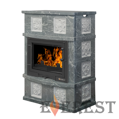 Камин EVEREST D10 «PILLAU» Н-1276 Талькохлорит диаметр дымохода: 180 мм