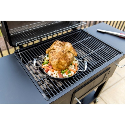 Ростер Char-Broil для курицы с подставкой для емкости Ростер Char-Broil для курицы с подставкой для емкости