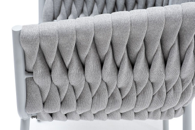 Стул 4SIS Монако из роупа Цвет: светло-серый Стул 4SIS Монако из роупа Цвет: светло-серый