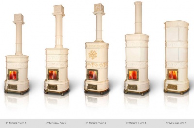 Изразцовая печь La Castellamonte GRAND OVALE