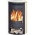 Печь-камин ABX Arktis 6 (черная сталь, бразильский песч. с верх. плитой)