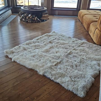 Центральный камин Fireline LUGO с безрамным остеклением