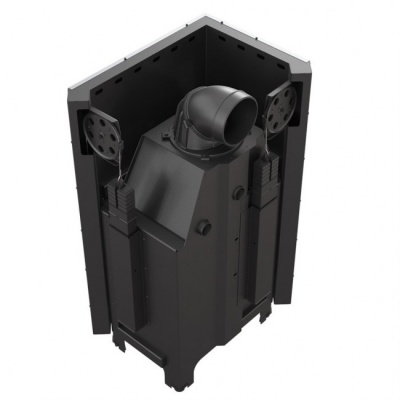 Каминная топка Kratki MBZ L BS G SG (гнутое стекло) Каминная топка Kratki MBZ L BS G SG (гнутое стекло)