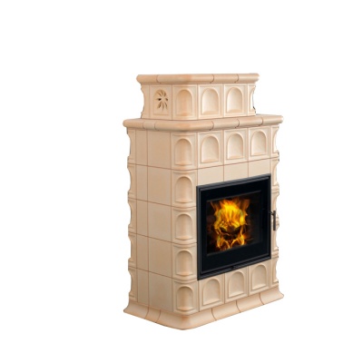 Изразцовая печь Hein BARACCA с теплообмеником