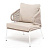 Кресло 4SIS Милан Цвет: белый, бежевый