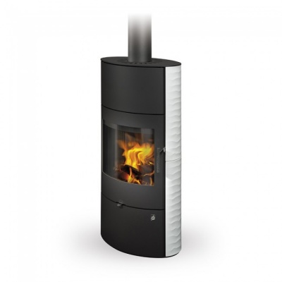 Печь-камин Romotop Ovalis Akum керамика