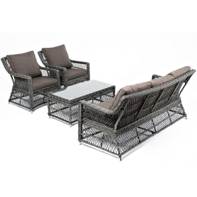 Комплект садовой мебели 4SIS Гранд Латте Цвет: графит