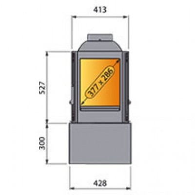 Отопительная печь Liseo Castiron LCI 5 G4 Stove Отопительная печь Liseo Castiron LCI 5 G4 Stove